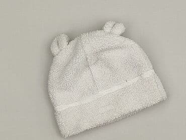 czarne spodnie woskowane: Czapka, Mothercare, stan - Bardzo dobry — 1