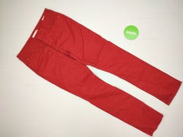 bershka spodnie hello kitty: Spodnie materiałowe damskie, rozmiar L — 2