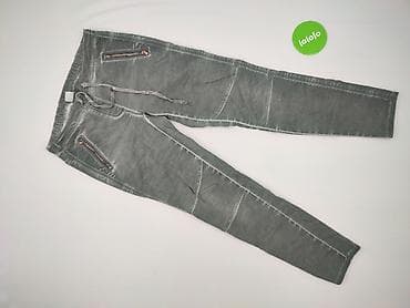 spodnie cargo diverse: Jeansy damskie, rozmiar M — 2