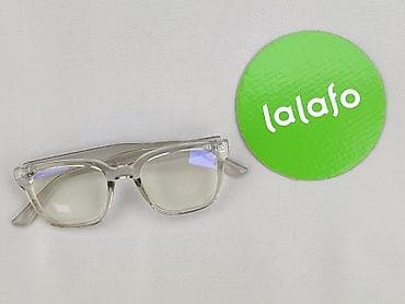 shein okulary: Okulary, Przezroczyste, Prostokątne kształt, stan - Idealny — 2