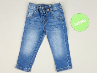 czarne rajstopy dla niemowlaka: Denim pants, F&F, 1-3 months, condition - Perfect — 2