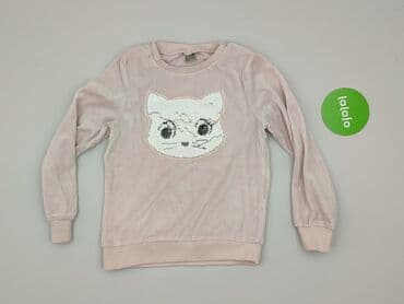 c and a bluza: Sweatshirt, H&M, 8 years, 122-128 cm, condition - Very good — 2