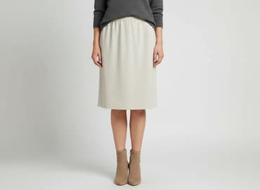 spódnice długie beżowa: Spódnica damska, rozmiar L — 5