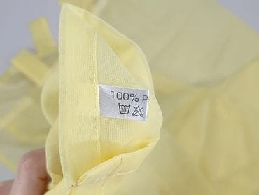 Artykuły papiernicze: Delikatne, półprzezroczyste firany panelowe w kolorze jasnożółtym — 4