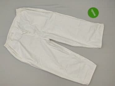obcisłe legginsy: Material trousers for women, size 2XL (EU 44) — 2