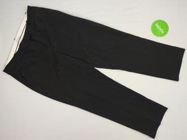 Women: Reserved, Material trousers for women, size L (EU 40) — 2