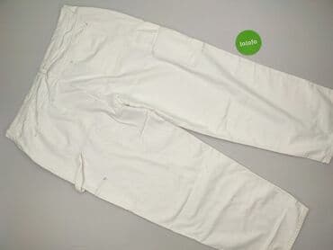 jakie rajstopy do bialej sukienki: ASOS Design, Material trousers for women, size 5XL (EU 50) — 3