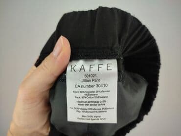 rajstopy i pończochy damskie calvin klein: Kaffe, Spodnie materiałowe damskie, L — 5