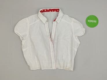 biale bluzki z kolnierzykiem: Bluzka damska, rozmiar L — 2