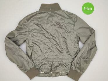 kurtka jeansowa z kożuszkiem damska: Easy, Kurtka bomberka damska, rozmiar M — 3