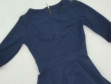 granatowe bluzy: Sukienka damska, rozmiar S — 1