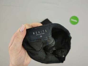 srebrne spodnie mohito: Mohito, Spodnie materiałowe damskie, rozmiar M — 4