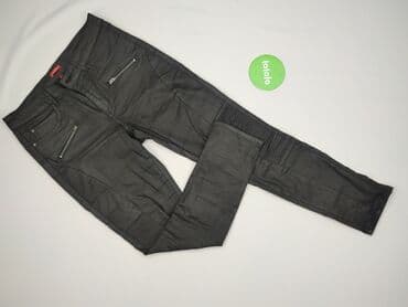 lidl kurtka jeansowa damska: Spodnie materiałowe damskie, M — 2