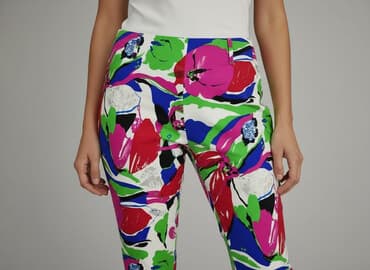 spodnie z hello kity: Lola, Spodnie materiałowe damskie, rozmiar M — 1