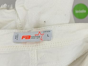 spodenki jeansowe pull: FB Sister, Szorty damskie, rozmiar L — 4