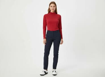 bluzka z reniferem dla dziewczynki: Golf damski, rozmiar S — 6