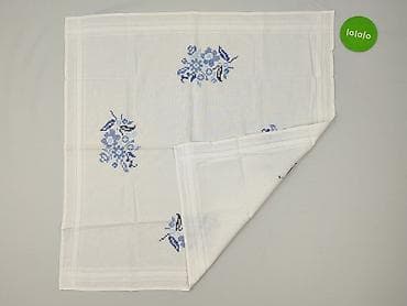 obrus 120x80: Serwetka 73 x 73, kolor - Biały, stan - Bardzo dobry — 3