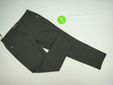 czarne spodnie materiałowe: Bpc bonprix collection, Spodnie materiałowe damskie, rozmiar 3XL — 2