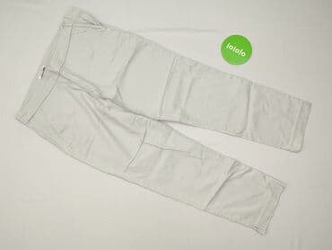 szare jeansy damskie stylizacje: Orsay, Spodnie materiałowe damskie, rozmiar S — 2