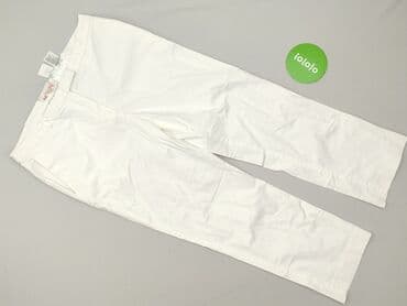 stradivarius spodnie z eko skory: H&M Conscious, Spodnie materiałowe damskie, M — 2