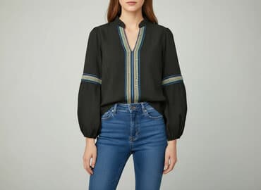 bluzka w stylu latino: Women's blouse, size L — 1