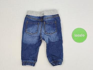 fox spodenki: Spodnie jeansowe, F&F, 6-9 miesięcy, stan - Bardzo dobry — 3