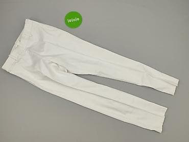 hm wide leg: H&M, Spodnie materiałowe damskie, rozmiar 2XS — 2