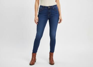 spodnie woskowane house: Jeans for women, size S — 6
