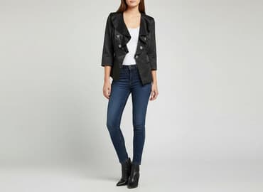 byolala kurtki zimowe: Marynarka damska, rozmiar M — 6