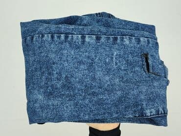 woskowane jeansy z wysokim stanem: Jeansy damskie, rozmiar M — 6