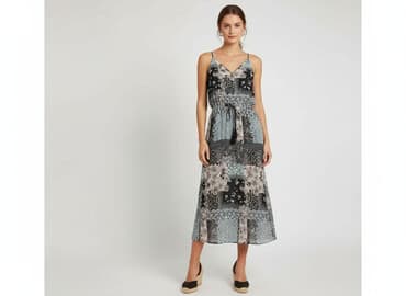 zwiewna sukienki na wesele maxi: Sukienka damska, rozmiar S — 6