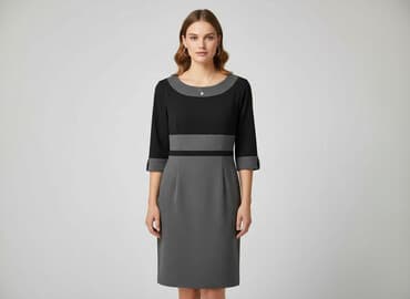 elegancka sukienka dla 40 latki: Sukienka damska, rozmiar S — 1