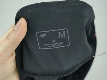 legginsy zimowe do biegania: 4F, Legginsy Sportowe damskie, rozmiar M — 4
