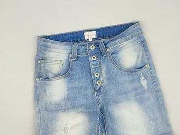 spodenki jeansowe damskie pepco: Szorty damskie, rozmiar S — 1