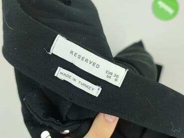 reserved legginsy z wysokim stanem: Reserved, Spodnie materiałowe damskie, rozmiar S — 4