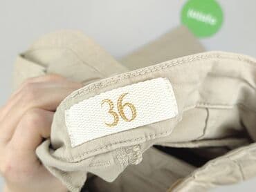 spodnie joggery moro damskie: Material trousers for women, S — 4