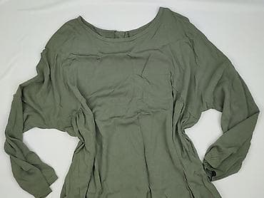 khaki bluzki: ITALY FASHION, Bluzka damska, rozmiar One size — 1