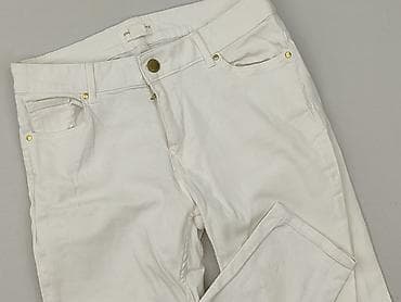 biale jeansy: Lindex, Jeansy damskie, rozmiar M — 1