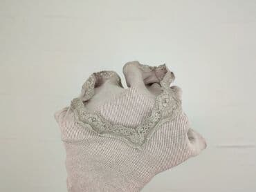 czerwona bluzka z dekoltem v: Bluzka damska, rozmiar S — 5