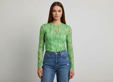 ażurowa bluzka sinsay: Bluzka damska, rozmiar 2XS — 6