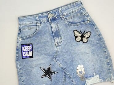 jeansowe mini spódnice: Spódnica damska, rozmiar S — 1