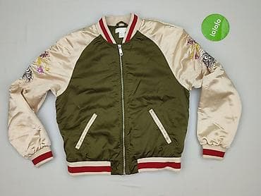 kurtka flek h m: H&M, Kurtka bomberka damska, rozmiar M — 2