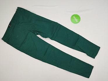 zielone cargo hm: H&M, Spodnie materiałowe damskie, rozmiar S — 2