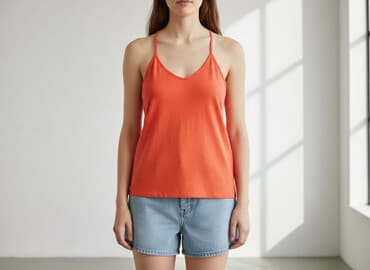 bluzka h m basic: H&M, Top damski, rozmiar L — 8