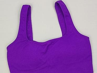 lycry: Fioletowy top sportowy dla kobiet - Typ: biustonosz sportowy/top — 1