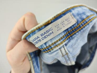 jeans carpenter: Zara, Jeansy damskie, rozmiar XS — 4