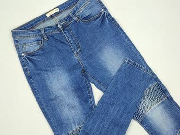 Jeansy: Cropp, Jeansy damskie, rozmiar L