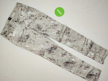 deichmann srebrne buty: Spodnie materiałowe damskie, rozmiar S — 2