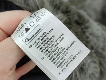 sweter w warkoczowy splot h m: H&M, Futro, S — 4