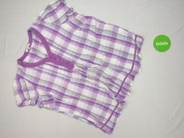 liliowa bluza damska: XLNT, Bluzka damska, rozmiar L — 2